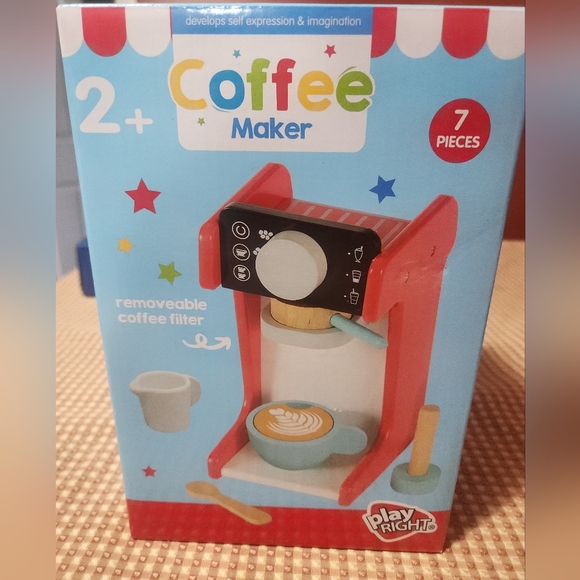 Kids Coffee Maker Playset - Picture 4 of 7
